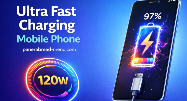 Ultra Fast Charging Mobile Phone